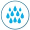 青い青い雨