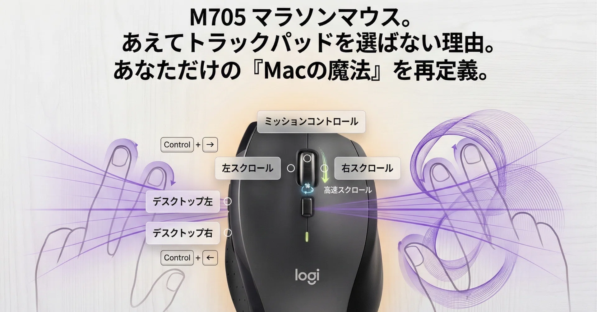 第5回：マウス一つで「Macの魔法」を取り戻す。あえてトラックパッドを
