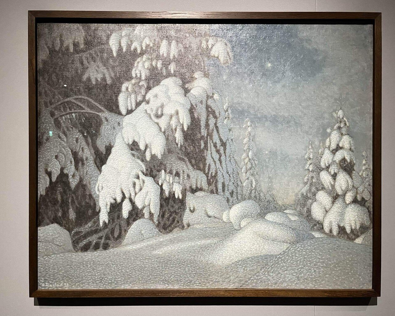 スウェーデン絵画(東京都美術館)｜28(にわ)ノ烏