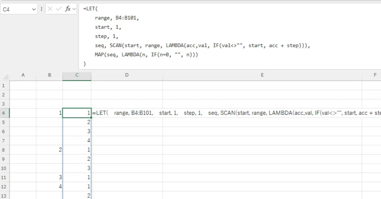 Excel でよく使う関数/数式をメモっておく｜61び