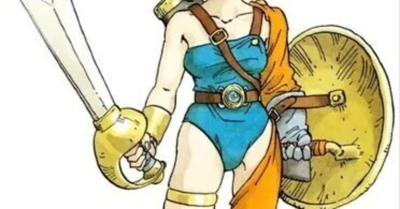 【原作画】1990 ドラゴンクエストⅣ カードダス 女勇者 鳥山明 原作画】1990 ドラゴンクエストⅣ カードダス 女勇者 鳥山明 | Shop at