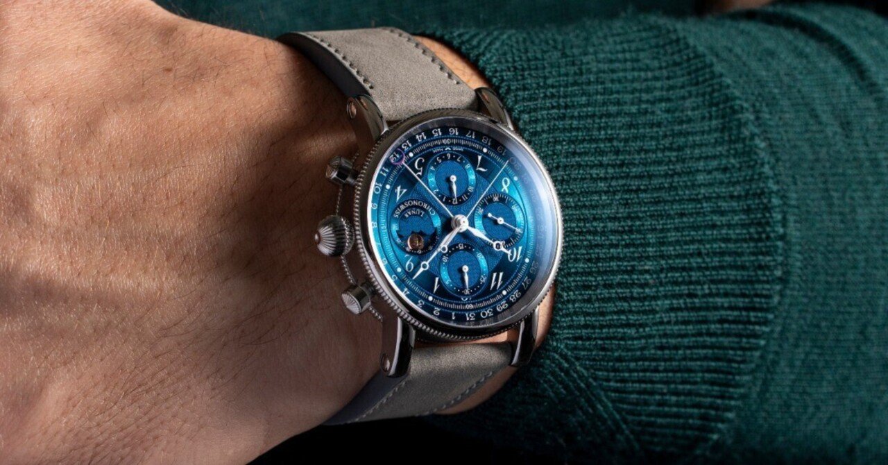 2026年新作ルナ クロノグラフ オーロラ CH-7543L-DGR｜CHRONOSWISS