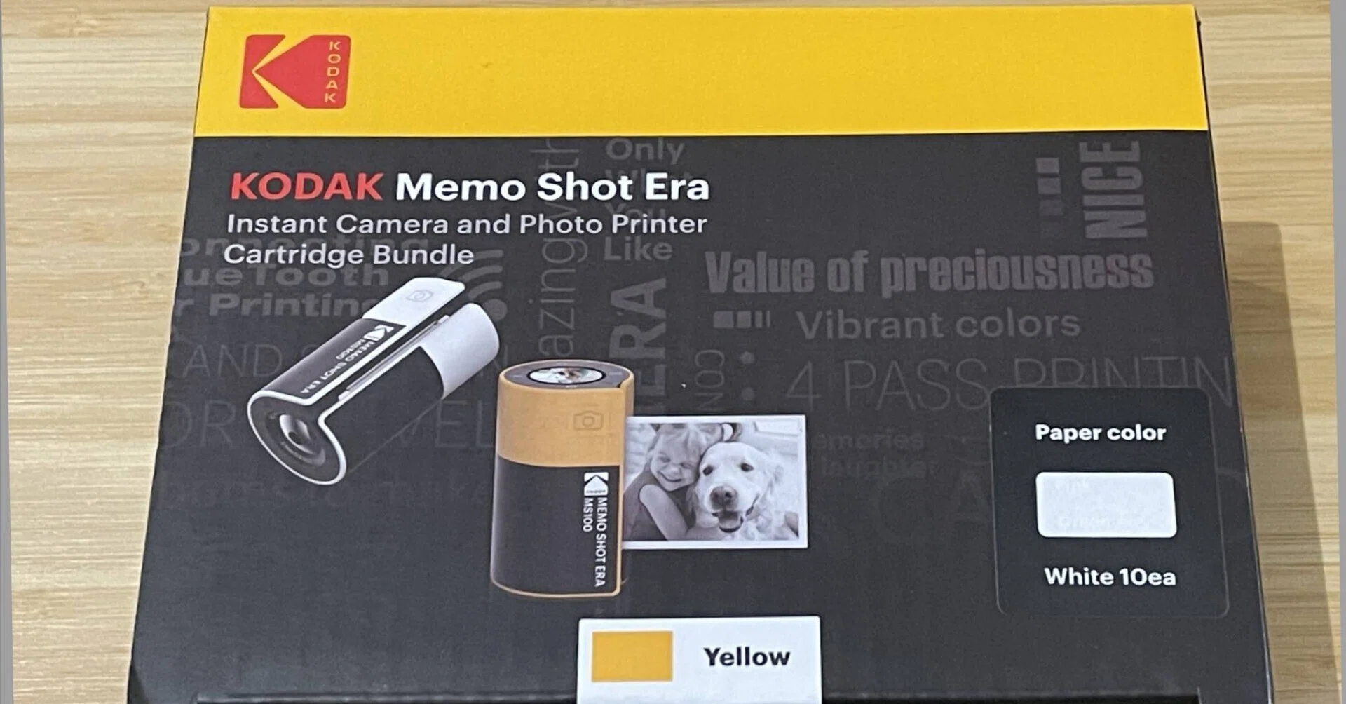 ラベルプリンター付きトイデジカメ「KODAK Memo Shot ERA」を買って