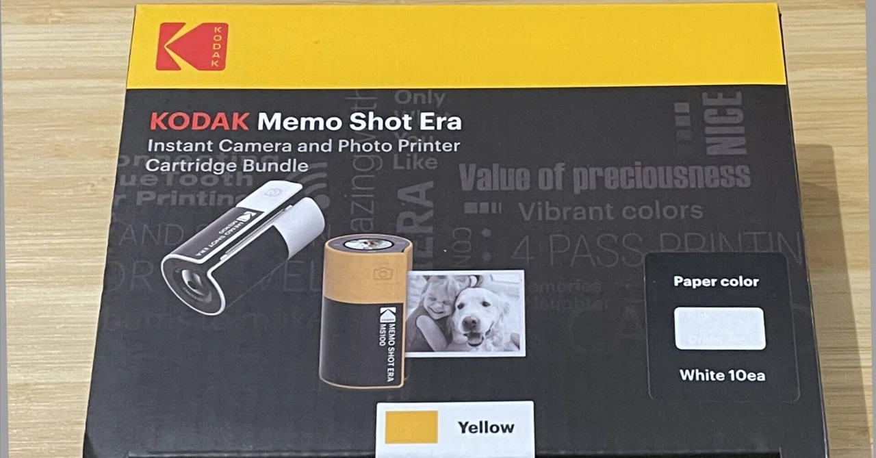 ラベルプリンター付きトイデジカメ「KODAK Memo Shot ERA」を買って