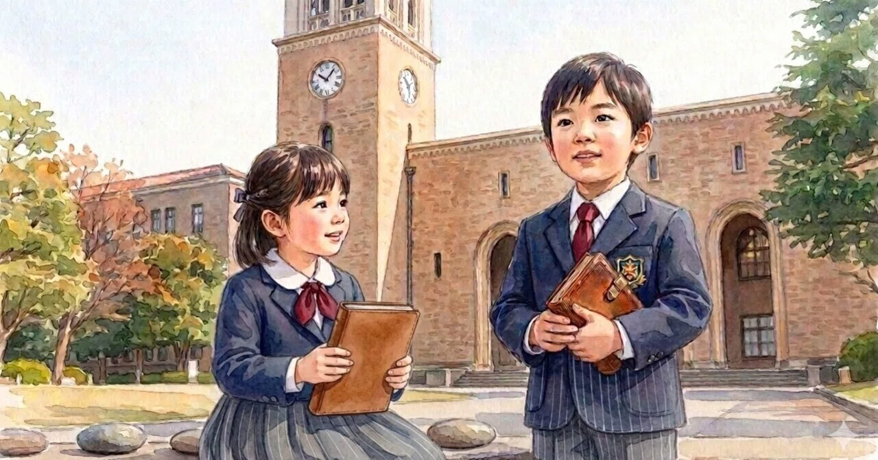 早稲田実業初等部の教育理念「去華就実」と「三敬主義」｜家庭でできる