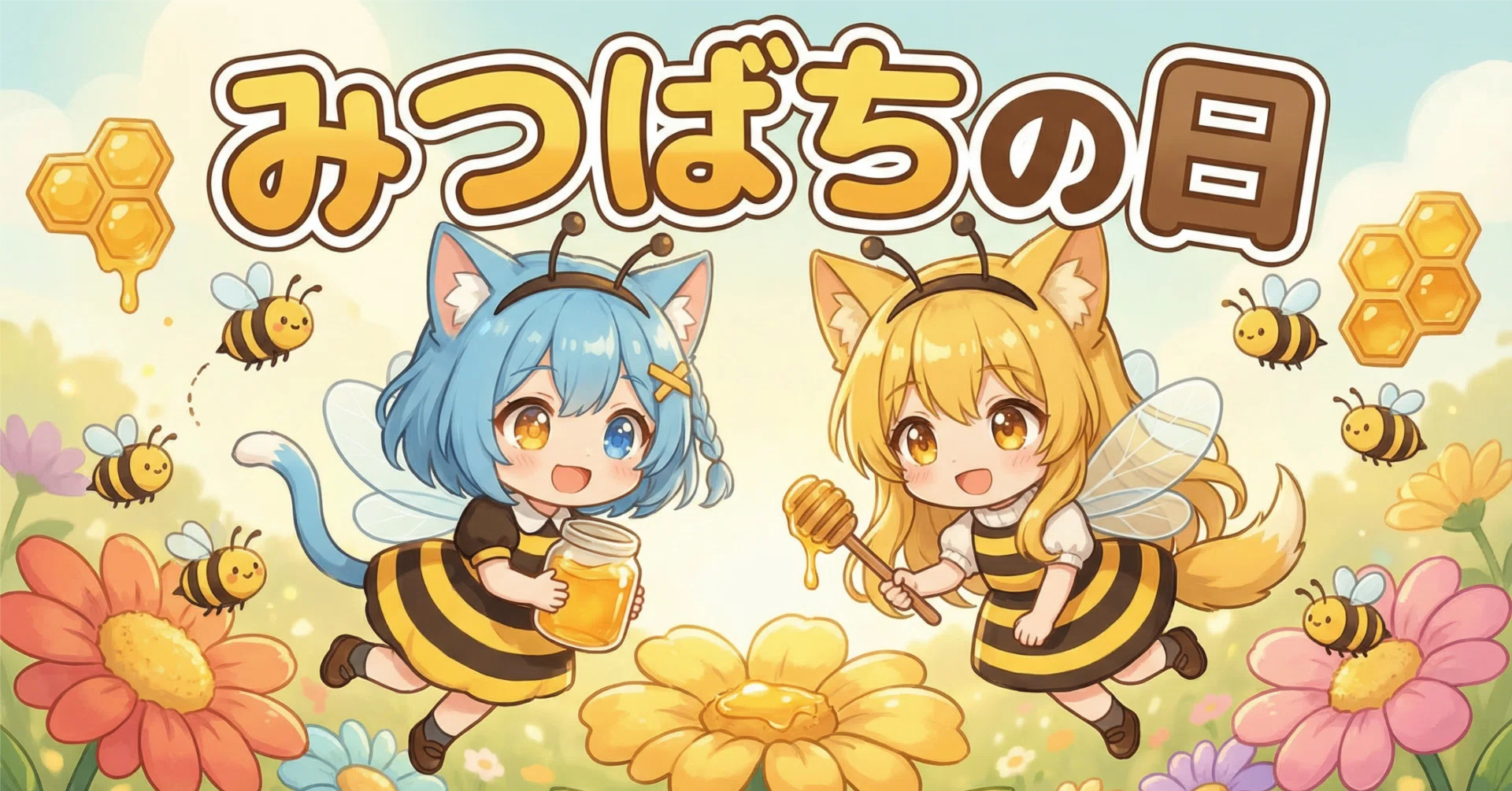 おはよう朝の“今日はなんの日”？ #178 みつばちの日｜めいのは✨️AIと