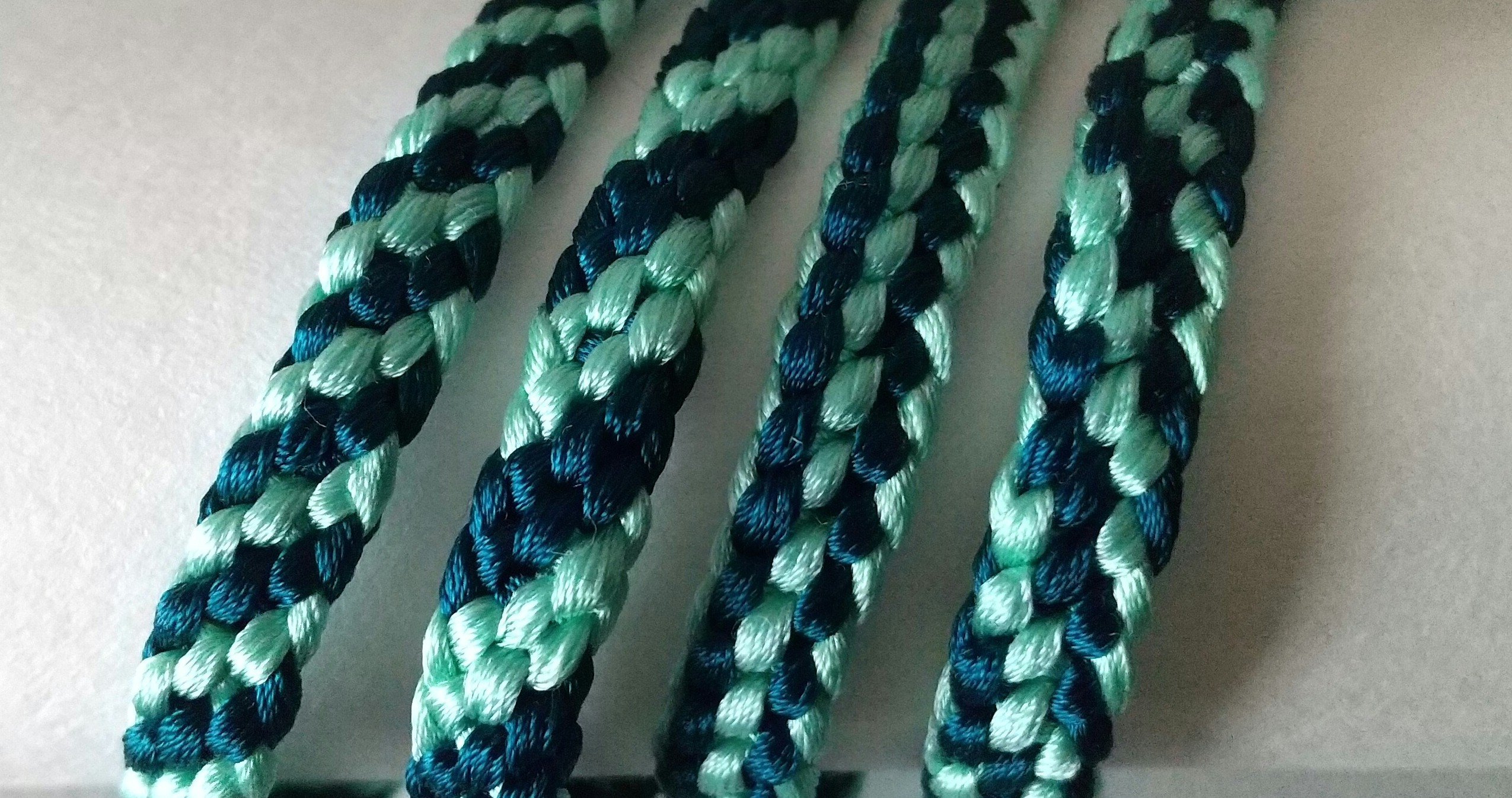 組み紐 柄の見本【武田（8玉）】｜組み紐物語