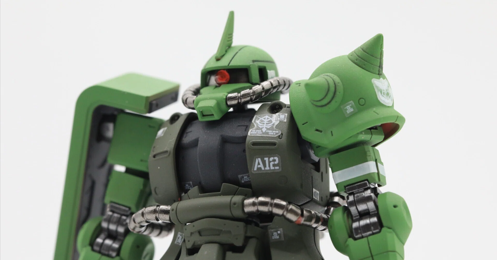 ガンプラを全塗装してみた！（シャアザク→量産型）｜mumu