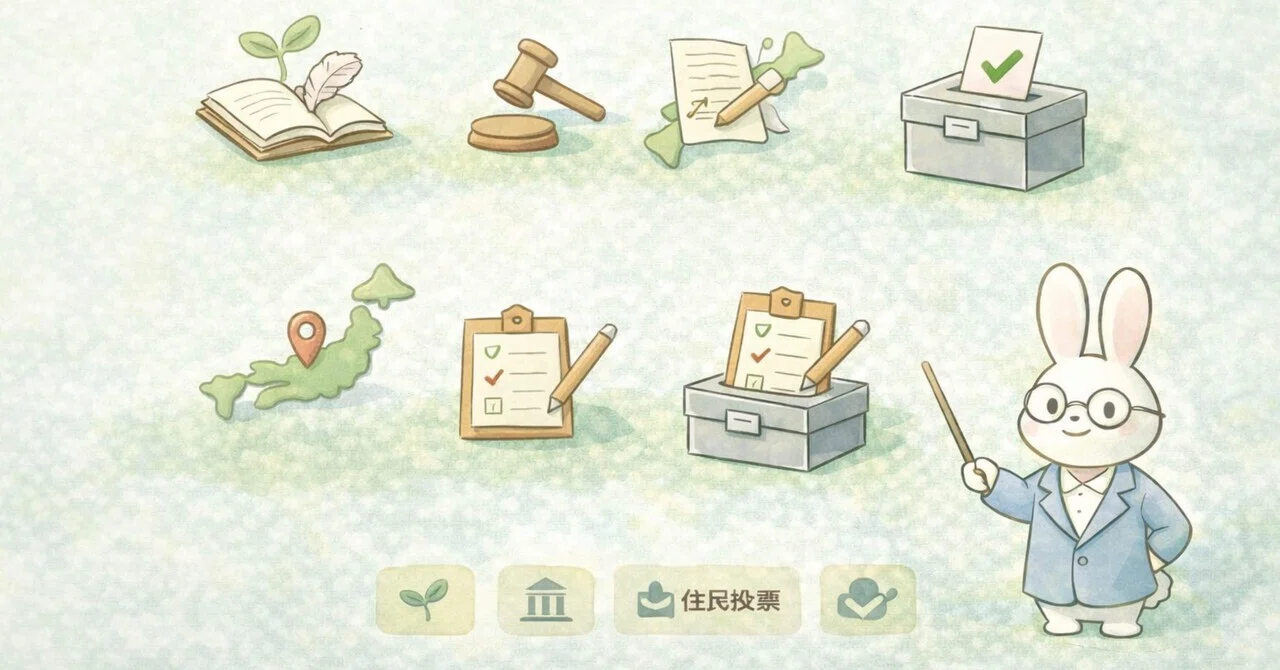 はじめての方へ｜うさぎ先生のやさしい憲法メモ（シリーズ目次
