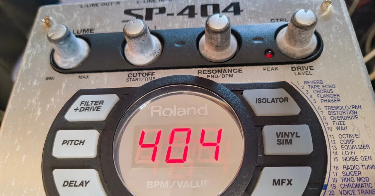 SP-404（初代）に音源をインポートする｜Uyeno