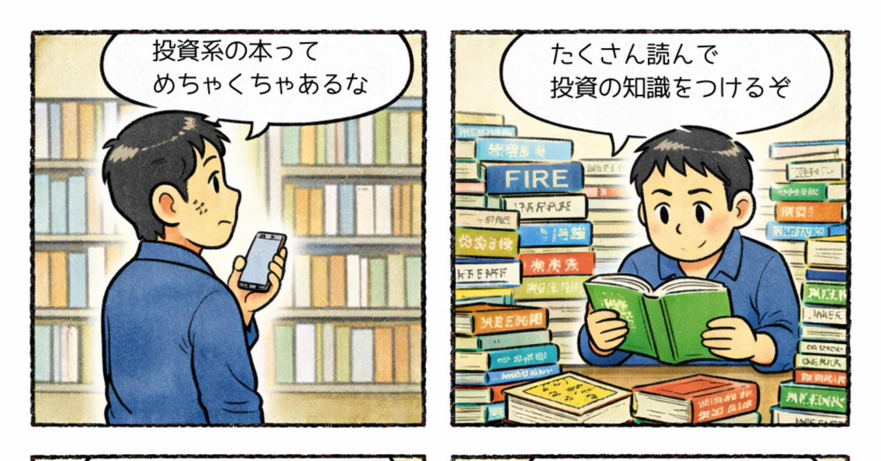 資産運用の質を上げる読書③】投資本を読みすぎる前に読むべき3冊 資産運用の質を上げる読書③】投資本を読みすぎる前に読むべき3冊