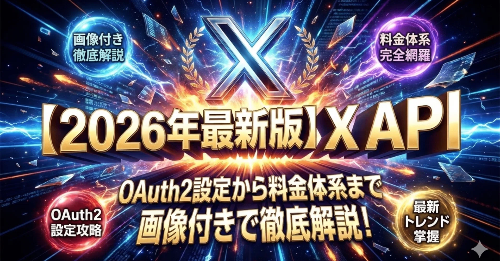 2026年最新版】X API（Twitter）のOAuth2設定から料金体系まで画像付き