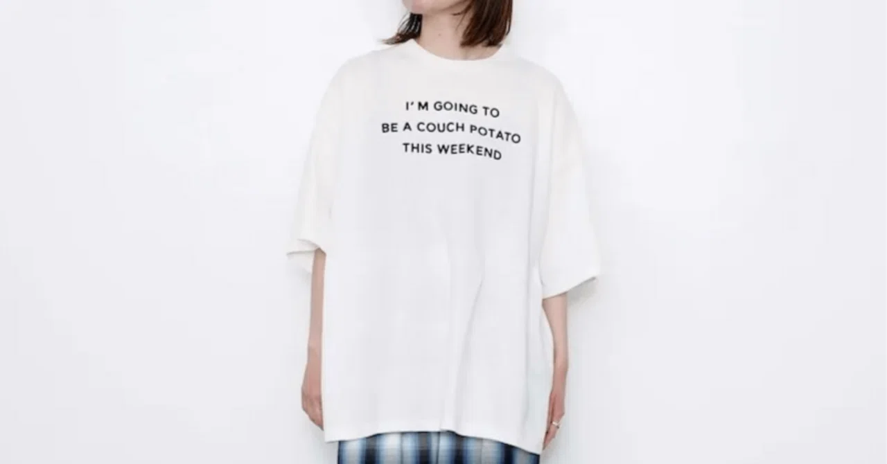 大人のルーズTEE【PHEENY】Flocked Vintage Jersey Tee｜THIRTY' THIRTY'