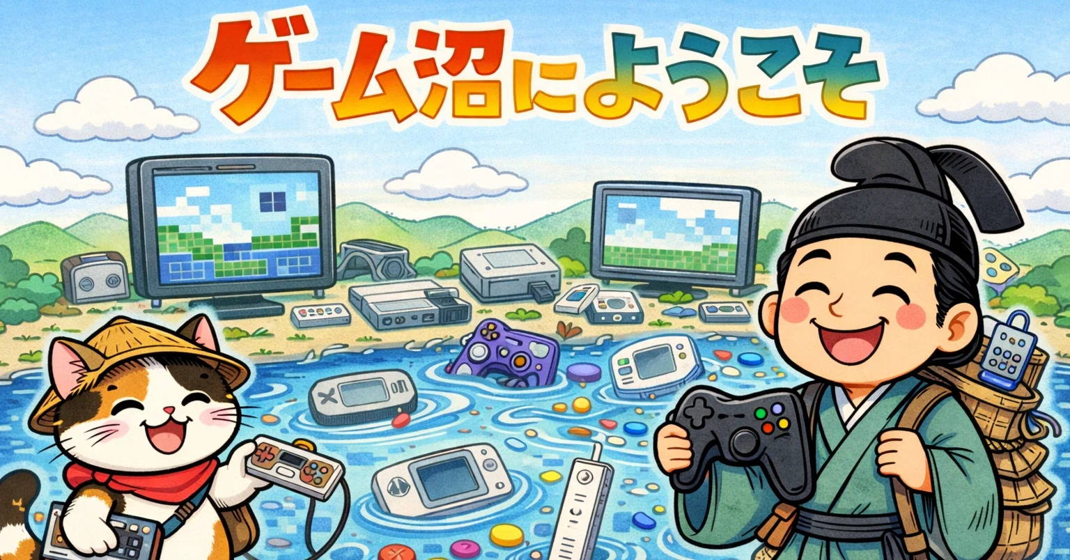 ゲーム沼にようこそ オランダ妻は電気ウナギの夢を見るか？ ― パソコン 