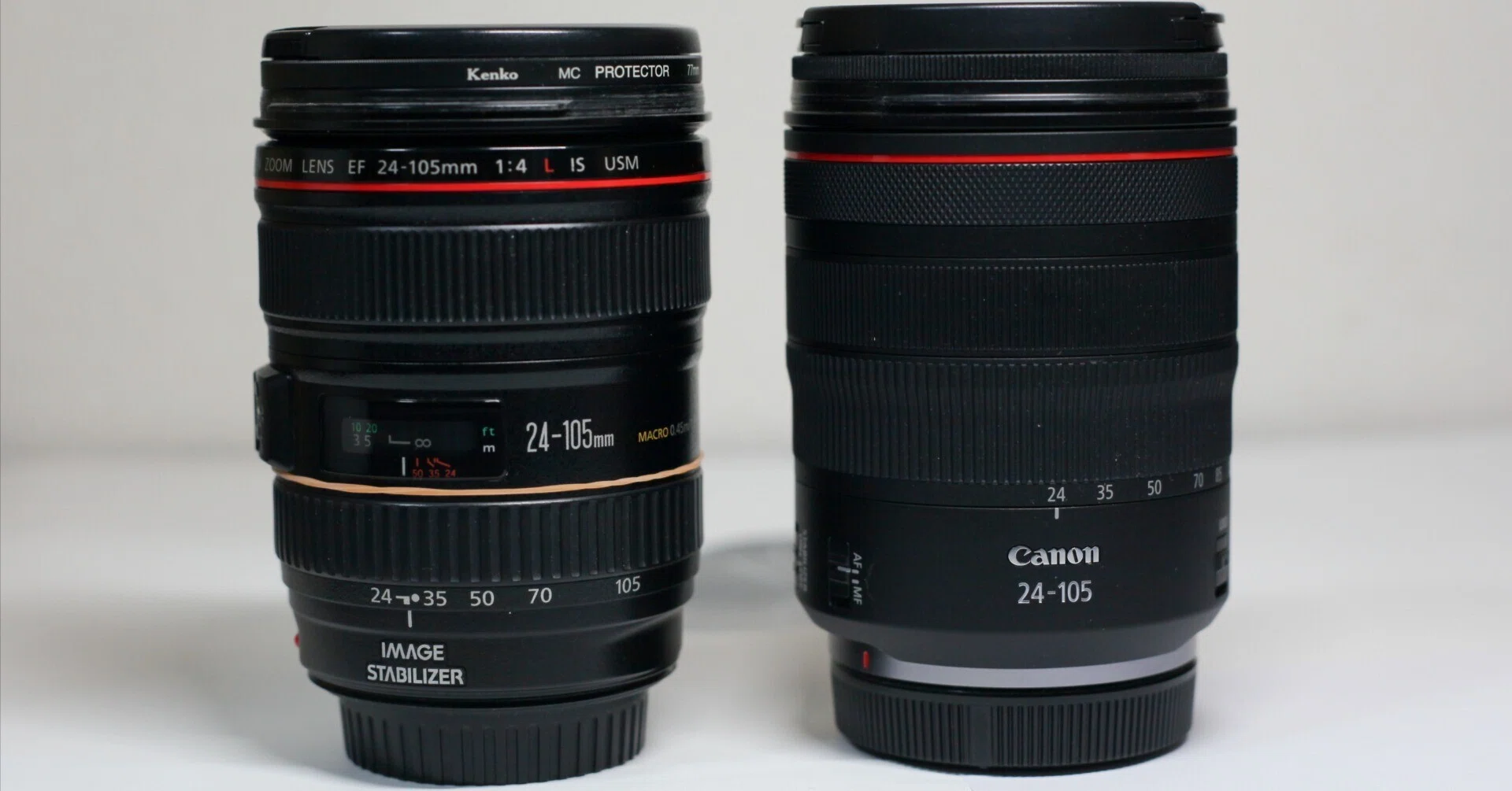 EF24-105mm F4L vs RF24-105mm F4L｜なっぴん