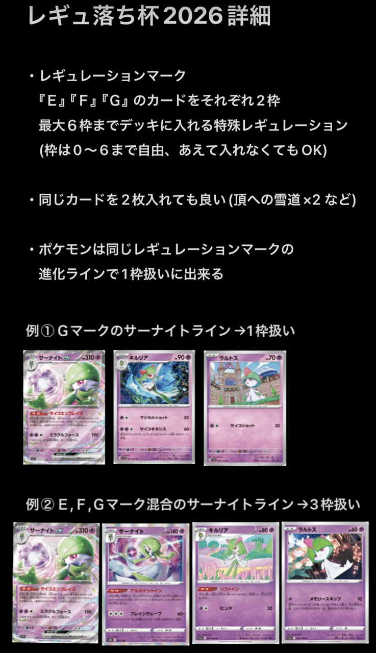 ポケカ】レギュ落ち杯2026レポート｜かじ