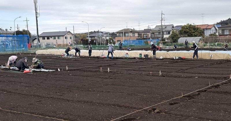 体験農園講習第1回 12年目のスタート