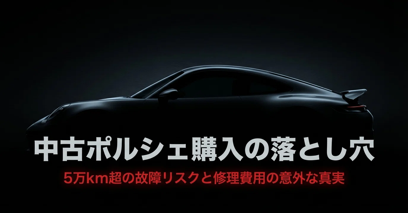 SR_G3_WE　レジスター　多少傷汚れ有り 中古ポルシェ購入の落とし穴｜5万km超の故障リスクと修理費用の意外な