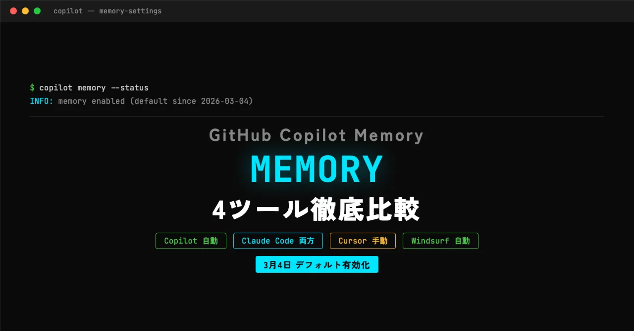 Enabling Copilot Memory — A Conclusion Comparing the Memory Features of ...