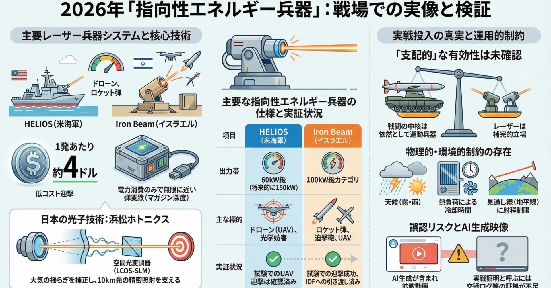 2026年 イラン戦争におけるレーザー兵器の真実｜Kawamura Akihiro