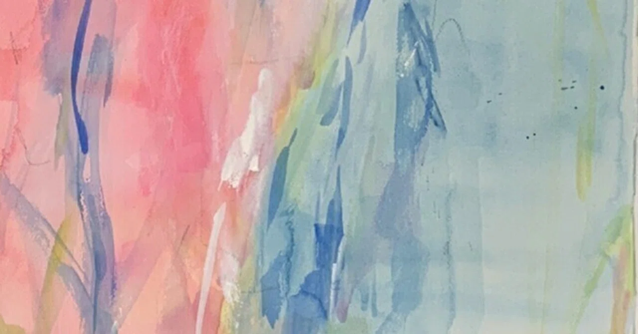 水彩 抽象画｜ともこ