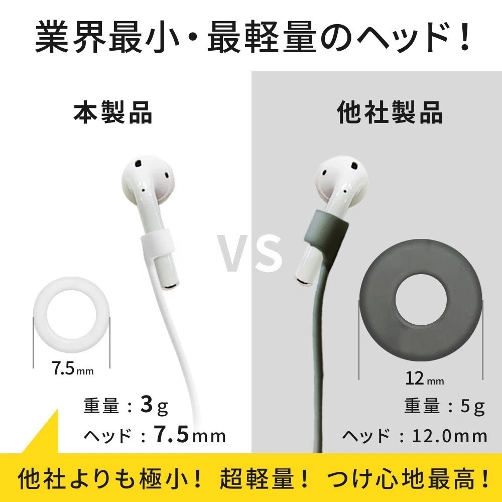 大助言!】AirPods ( エアーポッズ ) なくしたくない人 これ持っとけ
