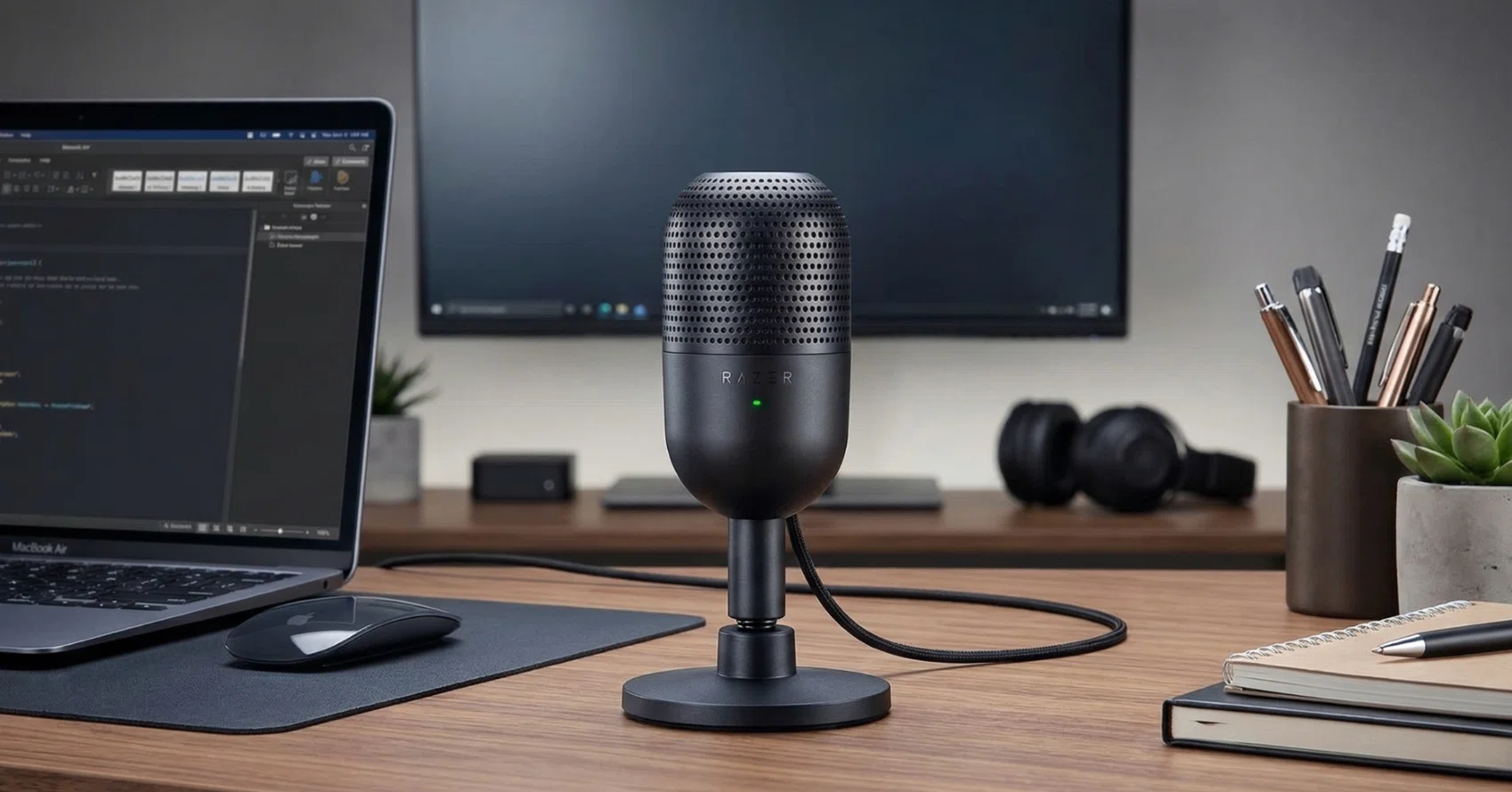 5,590円でここまで使える──Razer Seiren V3 Miniは「AI音声入力の
