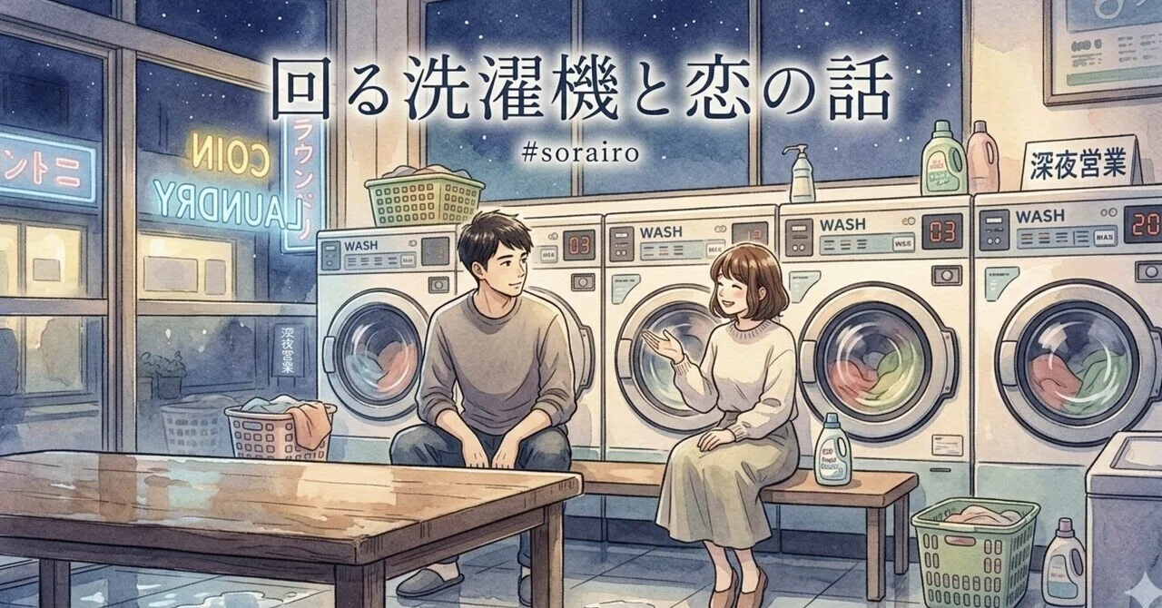 回る洗濯機と恋の話（中篇）｜sorairo