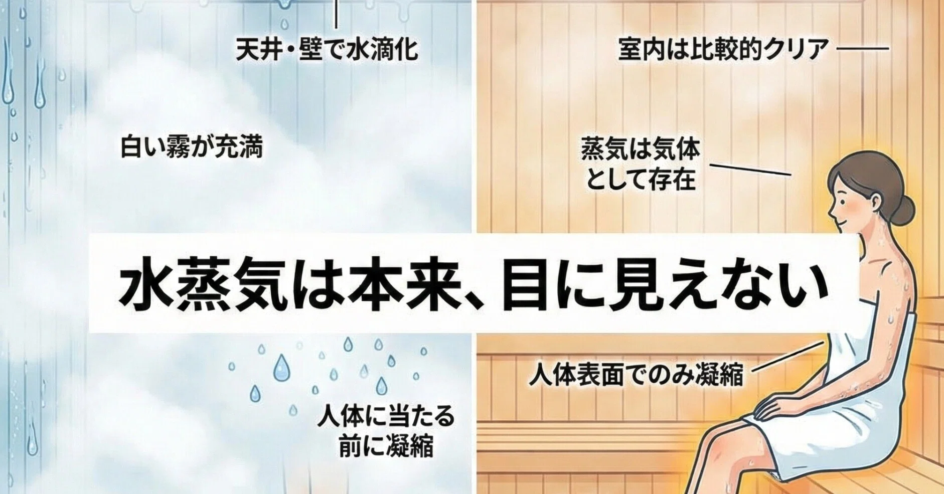 サウナ施工・デッドレコニング】スチームサウナ②顕熱と潜熱｜Atsuo Ochi