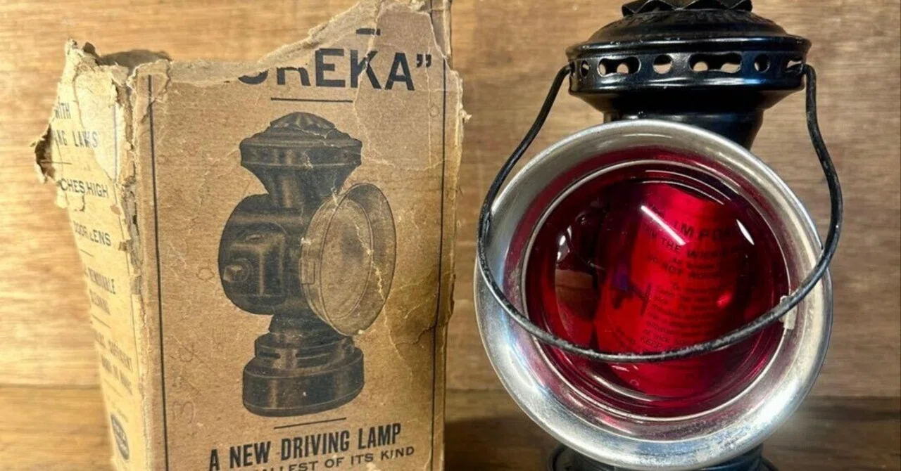 DIETZ EUREKA エウレカ アーム付属 見つけた！ — Dietz EUREKA、最小のドライビングランプ｜Underdog_Antiques
