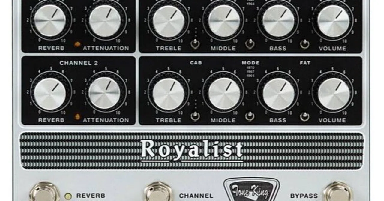今日だけ値下げ　Imperial Ⅱ 真空管プリアンプペダル キングトーン トーン・キングより、“Imperial Preamp”が登場。“Imperial MKII”アンプ