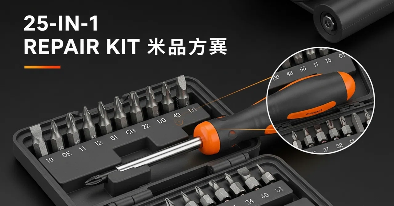 Precision Screwdriver Set 25-in-1｜Trend Pickz