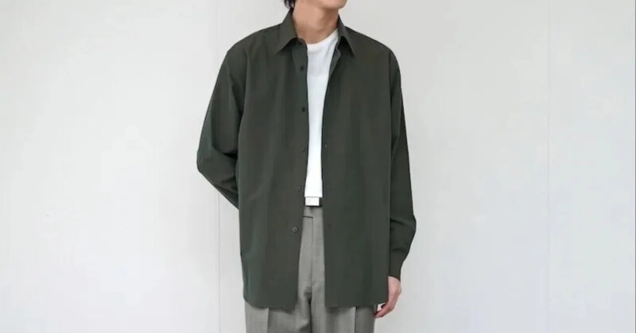 春のニュアンス【AURALEE】WASHED FINX WEATHER CHAMBRAY SHIRT
