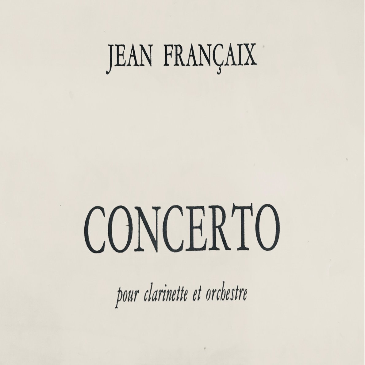 フランセ「クラリネット協奏曲」③｜Maki‐CLASP