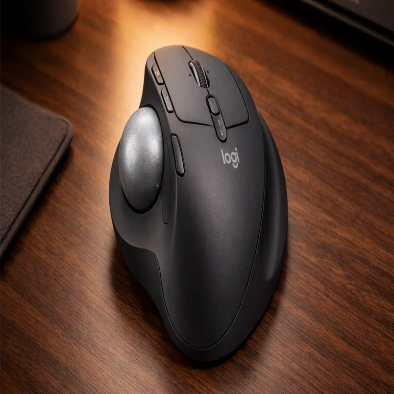 MX Ergo S: 97% less wrist strain. Elegantly enhancing your daily