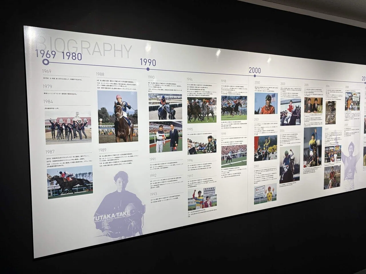 武豊デビュー40周年展 レポート｜ガラスの脚 サイン競馬予想