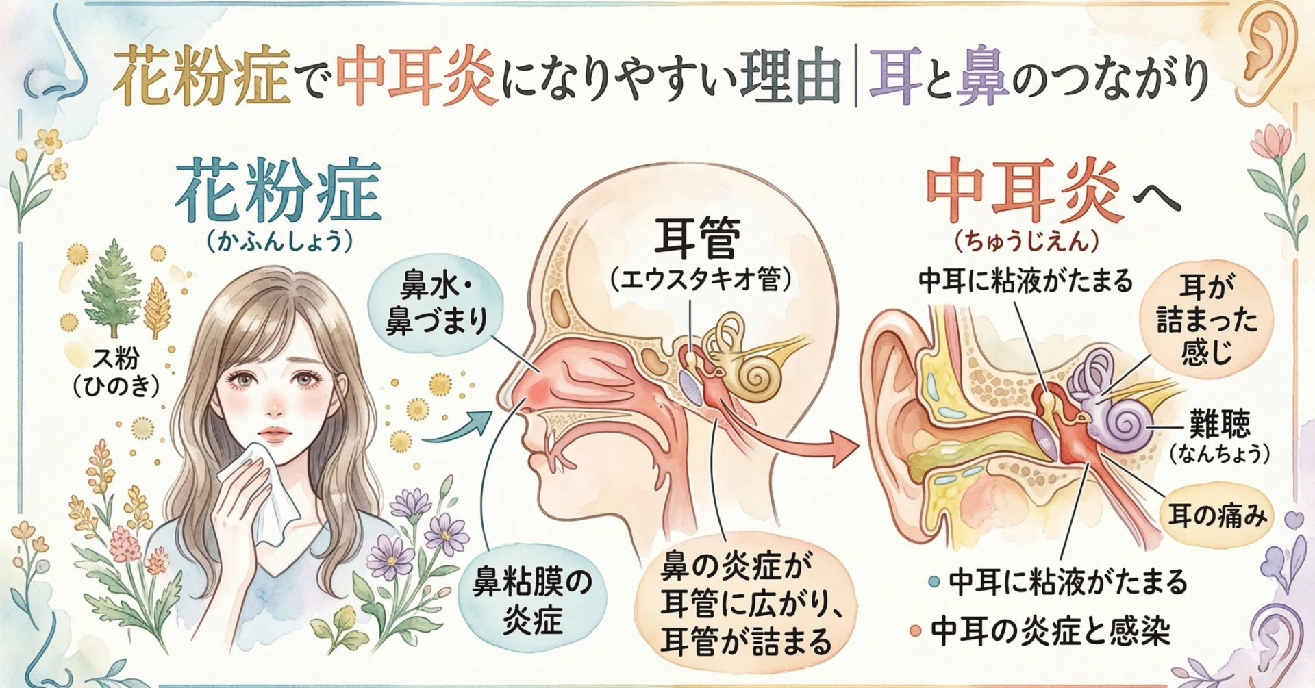 花粉 症 耳 痛い