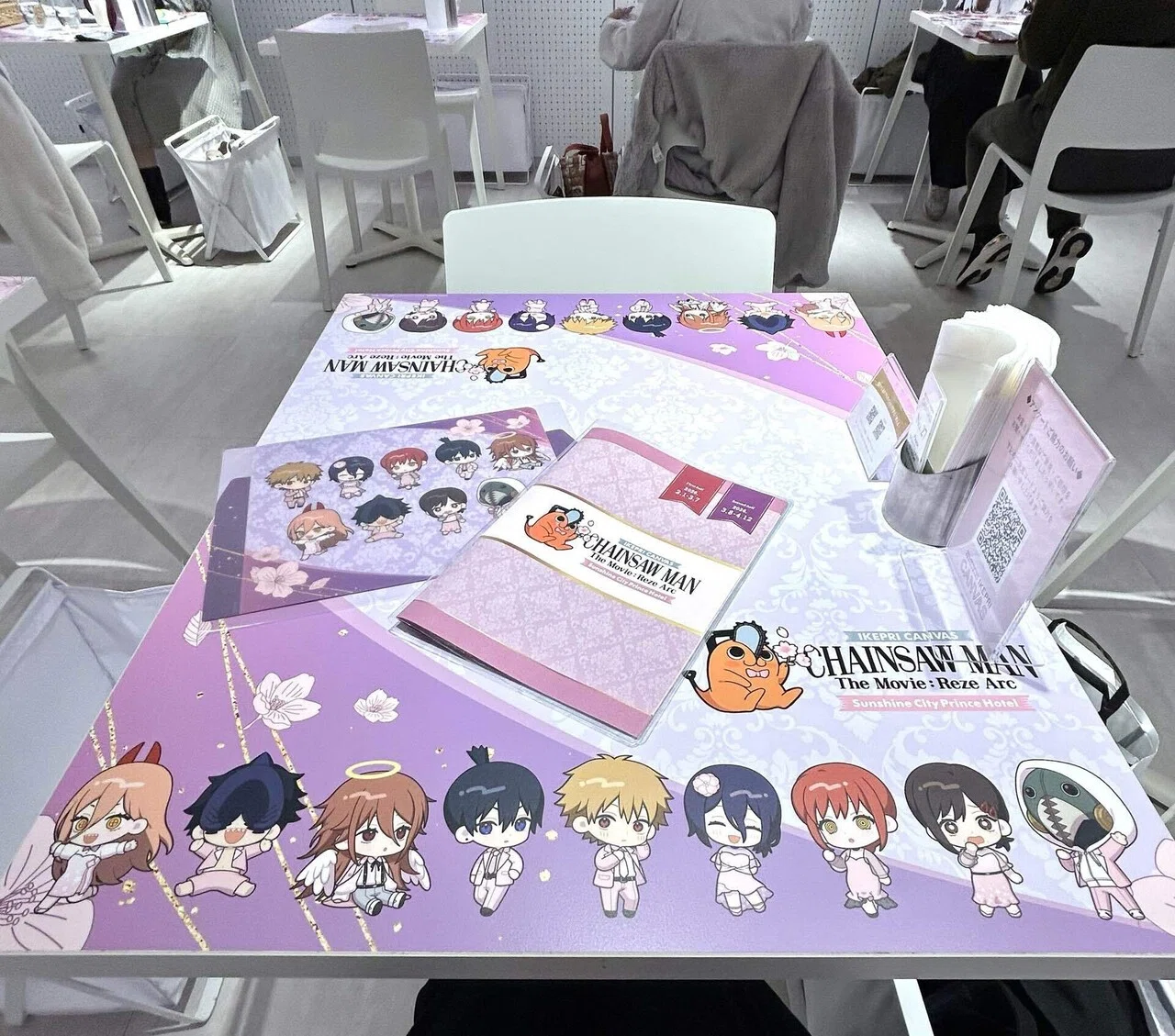 チェンソーマン+プリンスホテルコラボカフェでホワイトデー♡パート1