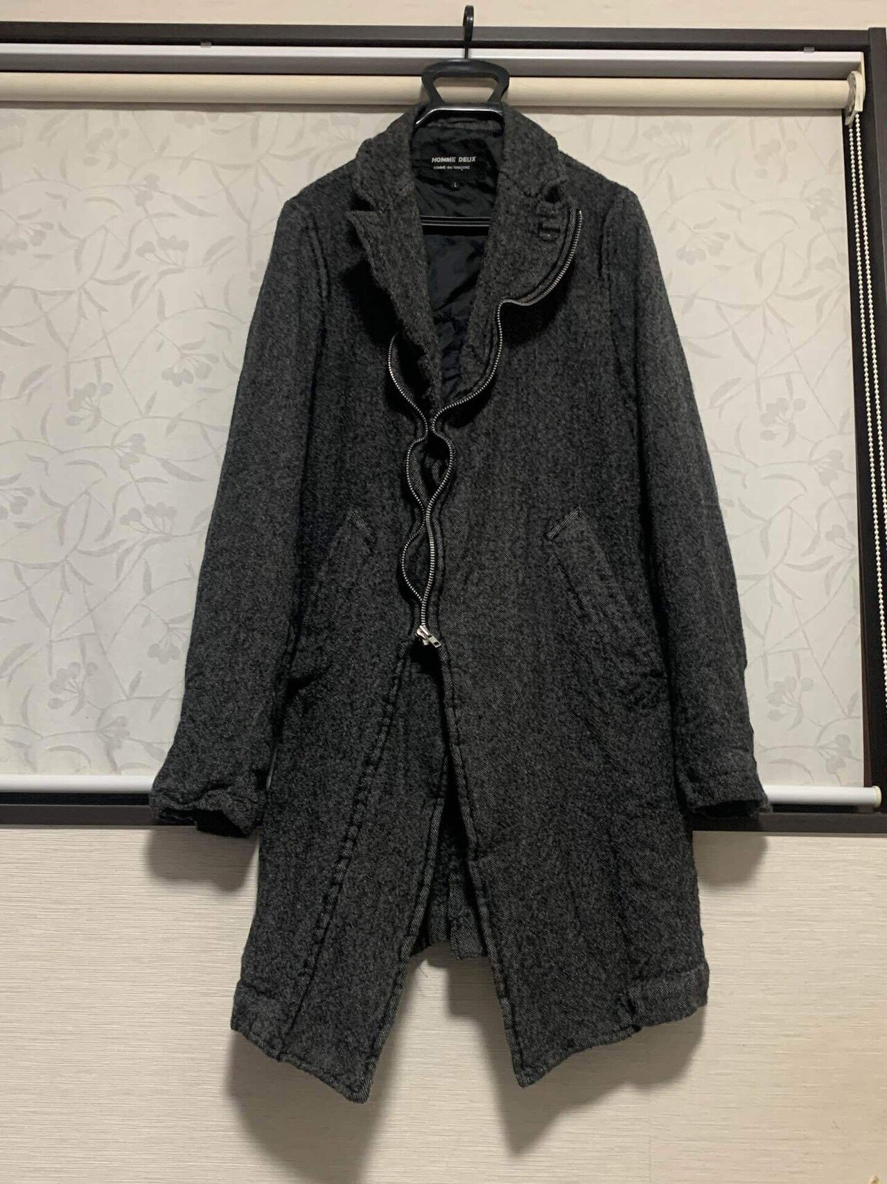 HOMME DEUXの縮絨コート｜ありちゃん