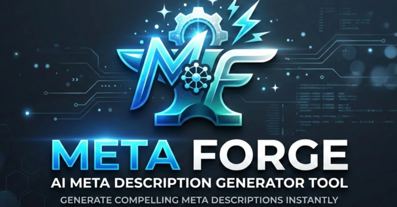 Meta Forge — AIによるmeta description生成ツール〜meta descriptionを生成するAIツールアプリ ...