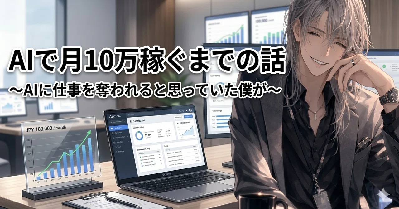 The story of how I, who thought AI would steal my job, started earning ...