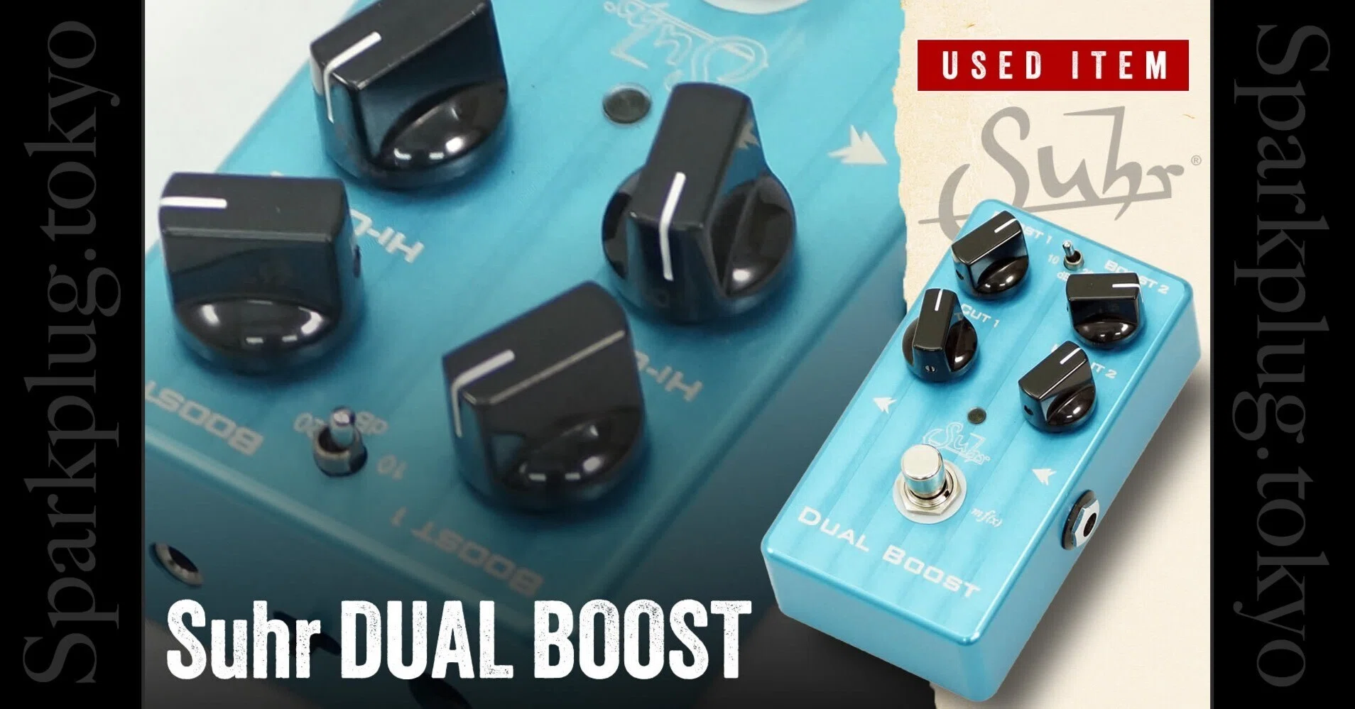 Suhr サー / Dual Boost Suhr Dual Boost - Suhr - Pedals - Products