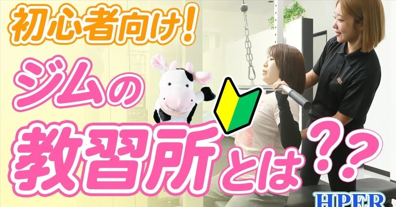 Hper YouTube更新!【初心者こそパーソナルジムから始めるといい理由【HPER】】|プライベートジムHPER鶴見店