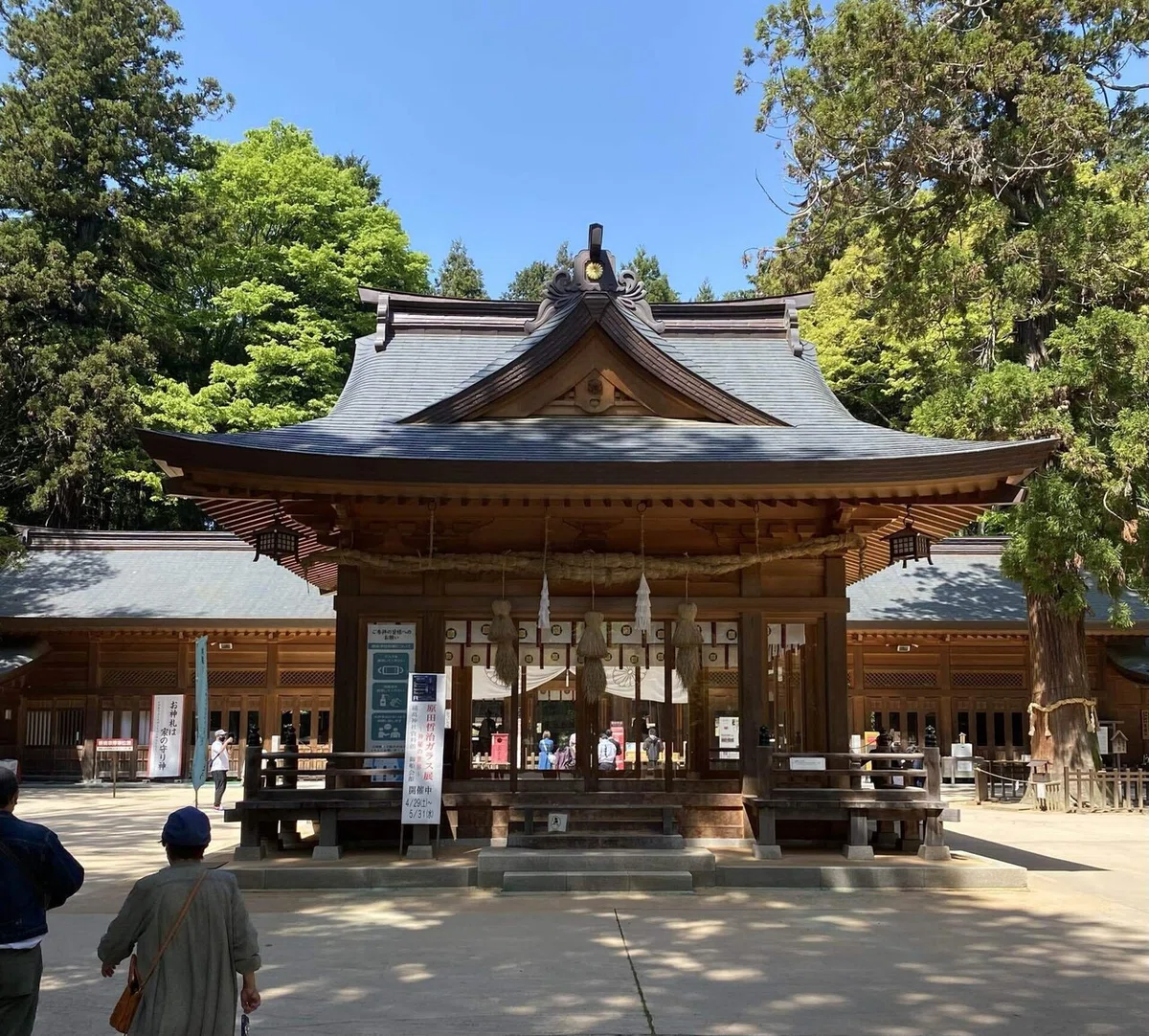 穂高神社　神楽殿