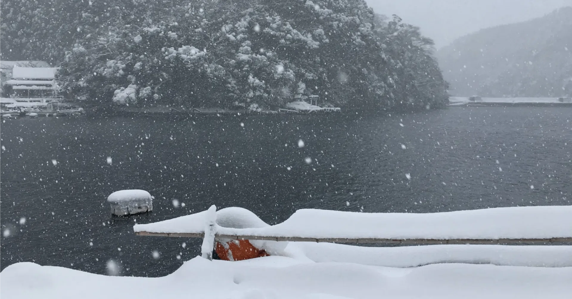 隠岐 海士町】冬の生活。船は止まる。雪が積もる。｜fujimoh