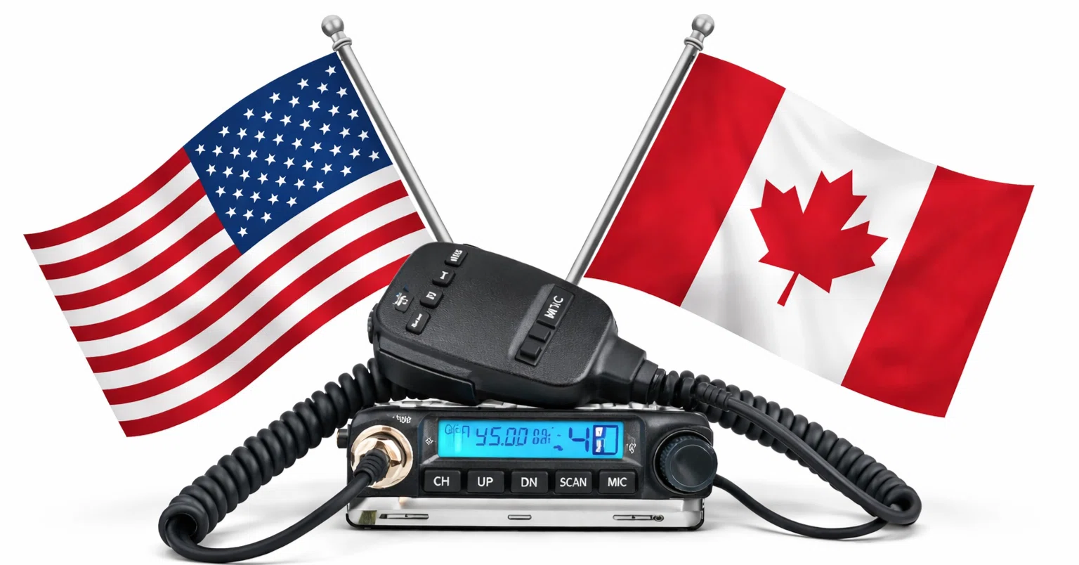 CB Radio Service・GMRS の米国・カナダにおける設計思想、免許要件
