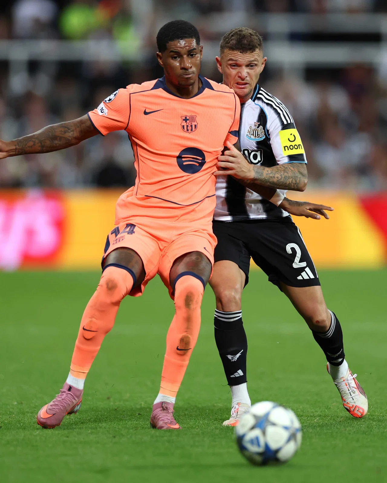⚫️⚪️【後編】UCLラウンド16 ニューカッスル vs バルセロナ