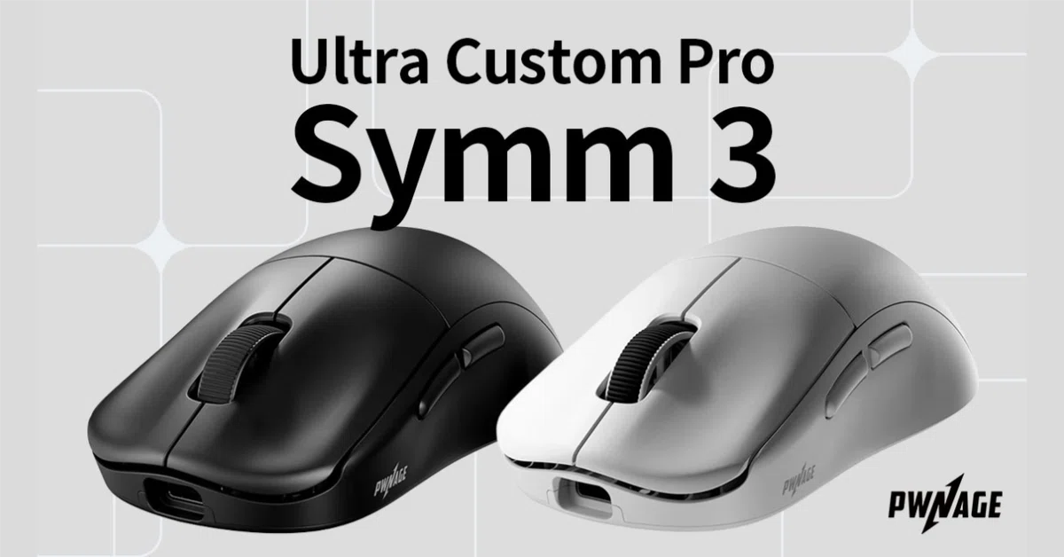 Pwnageのカスタマイズマウス「Ultra Custom Pro Symm 3」登場