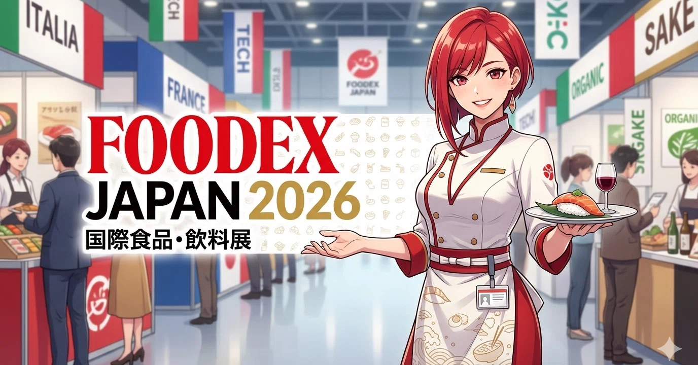 東京ビッグサイトが食の聖地に｜FOODEX JAPAN 2026でアジアンフードの