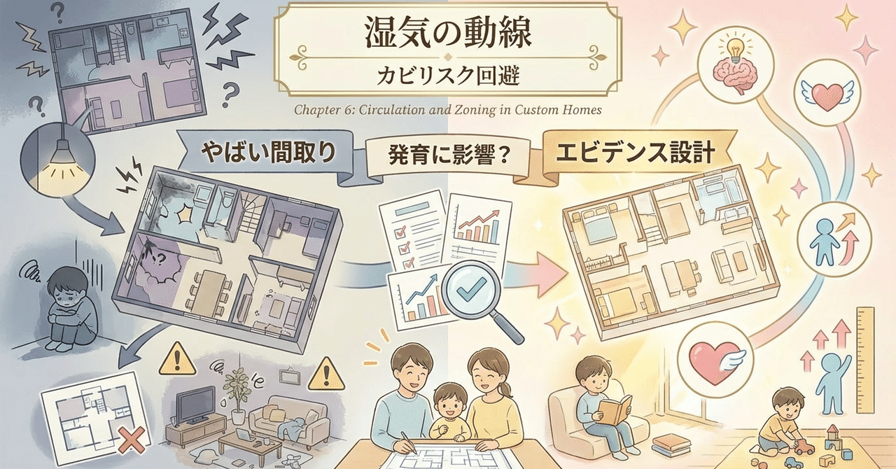 やばい間取りが発育に影響